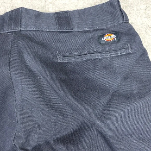 Dickies Pants Mens 32x28 Navy Straight Leg 874 Original Fit Flex Dark Wash - Picture 8 of 10